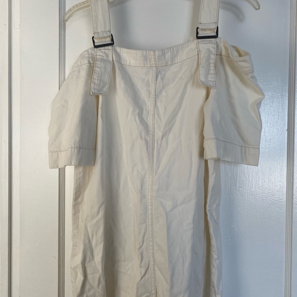 Calvin Klein Jeans White Denim Dress